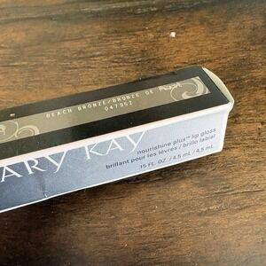 Mary Kay "BEACH BRONZE" ~Nourishine plus Lip Gloss~ Discontinued NEW IN BOX